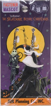 Nightmare Before Christmas Jack Skellington & Zero Figurine Mascot Set