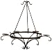 HomArt Marrakesh Wrought Iron Pillar Candle Chandelier