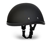 Premium Classic EAGLE Daytona Novelty Motorcycle Helmet - DULL BLACK *Does NOT Meet D.O.T. Standards. *Skull Cap Style Motorcycle Helmet *Half (1/2) Shell Helmet. *Fully Lined, With A Custom Formed Interior, For X-treme Comfort. *No Mushroom Look *Soft To RS.4649.00 (40.00% Off) - Amazon