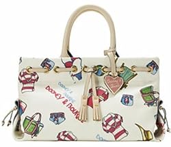 Dooney & Bourke Miami Tassel Tote White