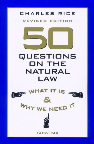 50 Questions On The Natural Law