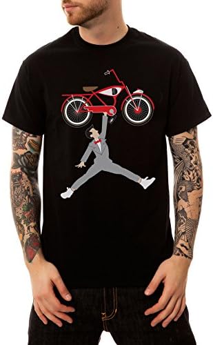 Street Vault Men's Pee Wee Cruiser Tee Extra Large Black