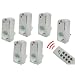 6 x Funksteckdose Funksteckdosen Funk Schalter + 2 Fernbedienung Set