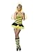 Leg Avenue Women's Queen Bee Costume, Yellow/Black, X-Small