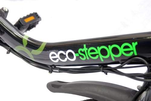 Eco - Stepper Folding Electric bike - Black, 20 Inch