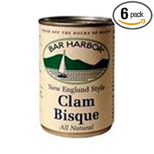 Bar Harbor All Natural Crab Bisque, 10.5-Ounce Cans (Pack of 6) by Bar Harbor