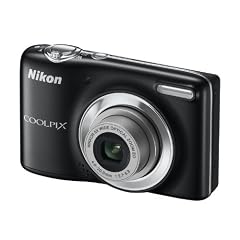 Nikon Coolpix L25 Digitalkamera (10 Megapixel, 5-fach opt. Zoom, 7,5 cm (3 Zoll) Display, bildstabilisiert) inkl. 2GB-Speicherkarte und Tasche schwarz