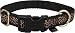 Kitchen & Housewares : Fido Finery Quick Snap Collar - 3/4 in. - Small - 13 in. to 20 in. - Black Faux Jag