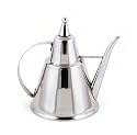 Large Olive Oil Bottle / Cooking Oil Dispenser - Fine Stainless Steel Serveware for Your Home