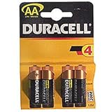 Electronics : Duracell MN1500UK/ORANGE Alkaline Battery AA Size