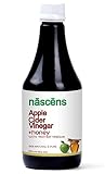 nascens Apple Cider Vinegar & Honey, raw, unprocessed, unrefined, with Mother Vinegar - 450 ml RS.249.00 (56.00% Off) - Amazon