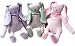 Organic Egyptian Cotton Gingham Rabbit Friend - 15", Pink