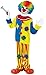 Fun World Big Top Clown Child Costume, Multicolor, Medium 8-10
