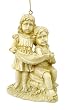 Loving Victorian Boy & Girl Christmas Ornament