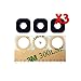 ePartSolution_Lot of 3 Camera Cover Lens Glass For Samsung Galaxy J7 SM-J727 | Galaxy J3 SM-J327 Replacement Part USA Seller