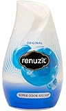 Renuzit Super Odor Killer Air Freshener Adjustable, Unscented, Solid, 7oz  (Case of 12)