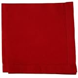Now Designs Hemstitch Napkin - Chili Red