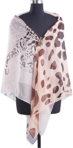 60% OFF Christmas gifts for 2013-Popular Leopard Design Printing Chiffon Infinity Scarf -LemonPaier