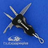 New Dodge Multi Tool Flashlight Key Chain Ring