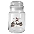 Houston Astros MLB 31oz Glass Candy Jar - Primary Logo by Great American Products