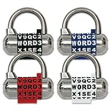 Master Lock 1523D Set-Your-Own Combination Lock, 2-5/16-Inch