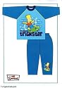 Boys Simpsons "Bart" Long Pyjamas 5-6 Years