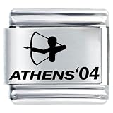 Athens Archery Sports Italian Charms Bracelet Link
