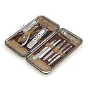Alice&trade; 10 Pcs Vogue Nail Care Personal Manicure & Pedicure Set, Travel & Grooming Kit