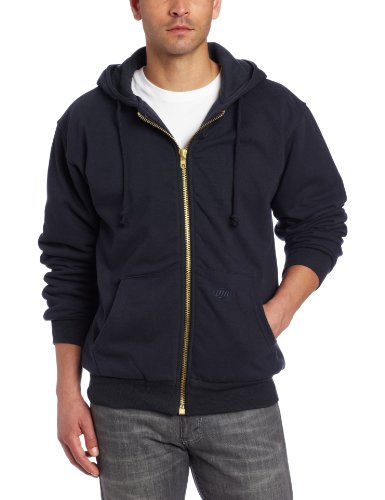 Dutch Harbor Gear Men's Astoria Full Zip Hoodie, Navy, Large On Sale