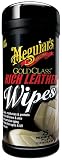 Meguiar's G10900 Gold Class Rich Leather Wipes (25 wipes), pack of 6