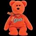 TY Beanie Baby - COCO PRESLEY the Bear (Orange Version - Walgreen's Exclusive)
