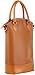 Sachi Vino 35-039 Insulated Fashion 2-Bottle Wine Tote, Tan