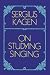 Search : On Studying Singing (Dover Books on Music)