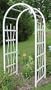 Dura-Trel Rosebud Vinyl Arch Arbor 4ft