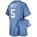 Majestic Kansas City Royals George Brett Cooperstown Tradition Jersey