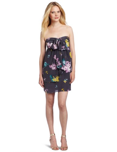 Pencey Women's Bow Dress, Print, 6