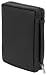 Bible Cover: Exlarge Black Genuine Leather