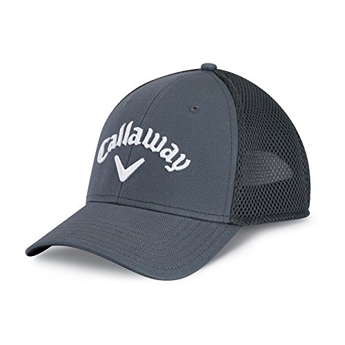 NEW Callaway Mesh Charcoal Adjustable Golf Hat/Cap