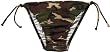Woodland Camouflage String Bikini Bottom