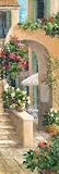 Aegean Arch By Art Fronckowiak. ART PRINT Size: 12 x 36 Inches