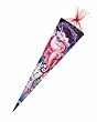 Nestler 7853900s - Schult�te Red Dragon mit Silberfolien-Druck 12-eckig, kaschierter Lackkarton (T�ll), 85cm
