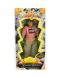 The Three Stooges - Moe - Limited Edition Collector Series Figure - As Seen in Three Little Pigskins - 1996 - CollectibleIMAGE
