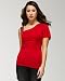 One Shoulder Beaded Top
