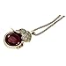 Lanqniqi Retro Fashion Bronze Pearl Peacock Elephant carp heart shaped retro Necklace Chain Wonderful gif