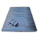 10T Alumatte ALUMA Double, silber, 190x120 cm