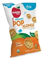 Revolution Foods Organic Popalongs, Cheesy Cheese, 3-Ounce Bags (Pack of 12)