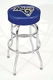 Saint Louis Rams St Backless Swivel Sports Bar Stool