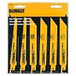 Black & Decker/DWLT DW4856 Bimetal 6-piece Reciprocating Blade Set