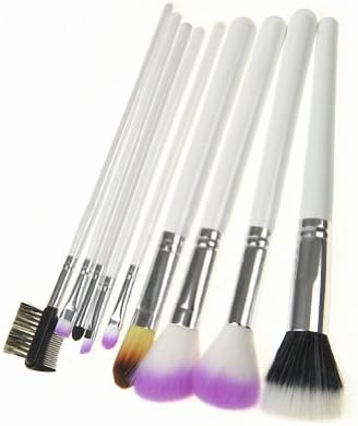 9 pcs Professional Cosmetic Makeup Brush Set with Case Great Ideal for Your Daily or Professional Make Up