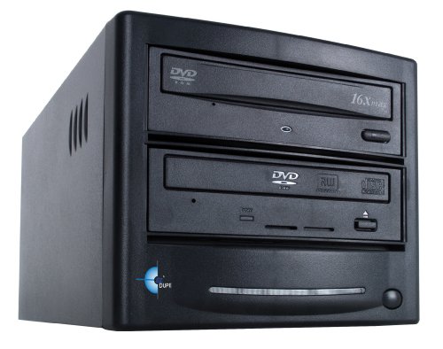 EZ Dupe 1 Copy DVD/CD Duplicator GS1SAMB (Black)